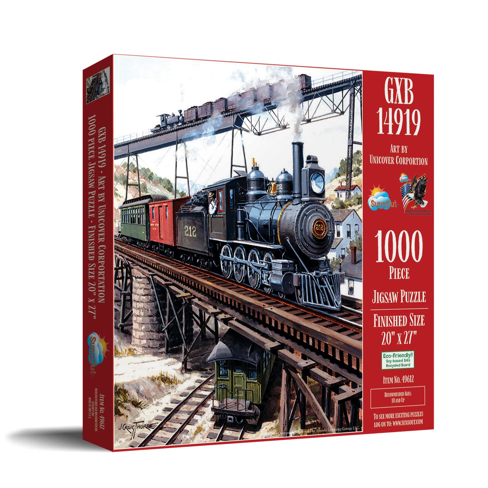 Amazon | SUNSOUT INC Locomotion 1000ピース ジグソーパズル