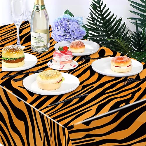 Miniatura 115 de CC HOME 1 pieza de mantel de plástico para fiesta de los 90 de 54 x 87 pulgadas de largo, mantel vintage retro de los 90 de hip hop, tema de 1990