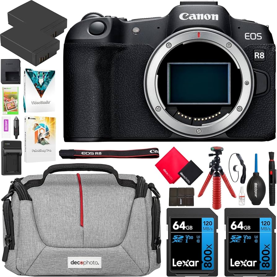 Canon EOS R8 本体 + 付属品 Amazon.com : Canon EOS R8 Full Frame Mirrorless Interchangeable