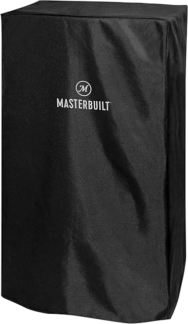 MasterBuilt MB20080319 All Weather, UV & Waterproof Cover for 30-inch Electric Smoker, Black
