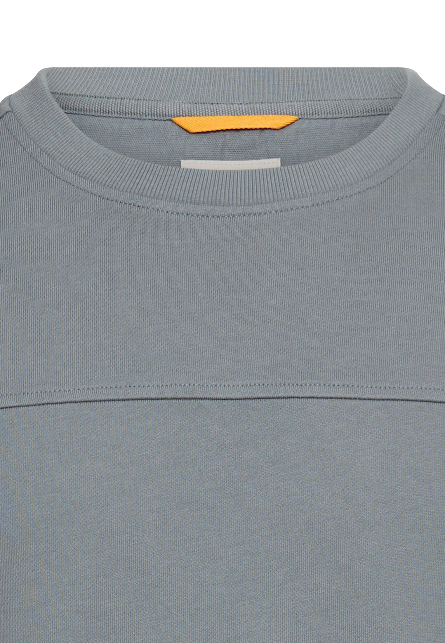 camel active Herren Sweatshirt mit Details | Gemütliches Sweatshirt mit Rundhalsausschnitt aus reiner Baumwolle für Freizeit und Alltag