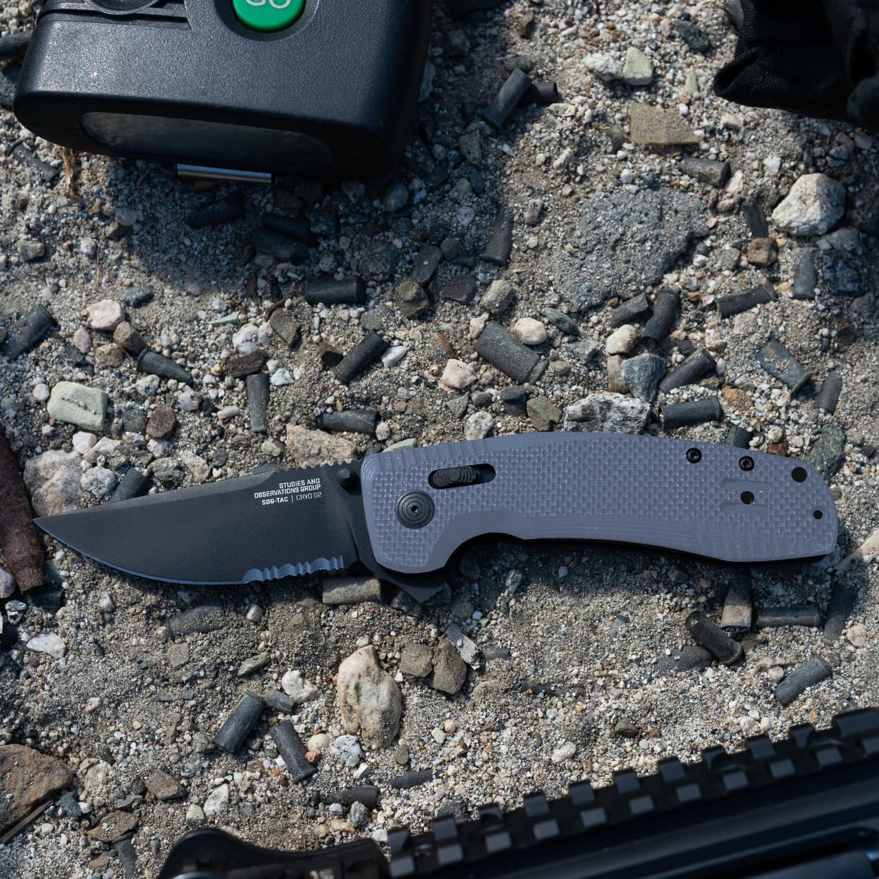 【現行タグ】45R サードオックスフォードのスノーパーカー F カーキ R刺繡 Amazon.com: SOG-TAC XR (WOLF GRAY - PART SERR) : Sports