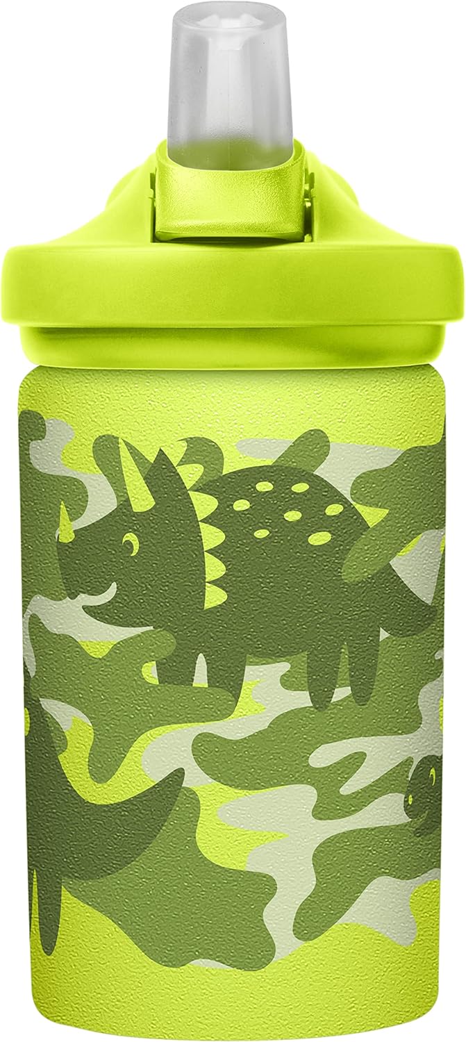 CamelBak Eddy+ Kids Bite Valve Straw Insulated Stainless Steel Water Bottle