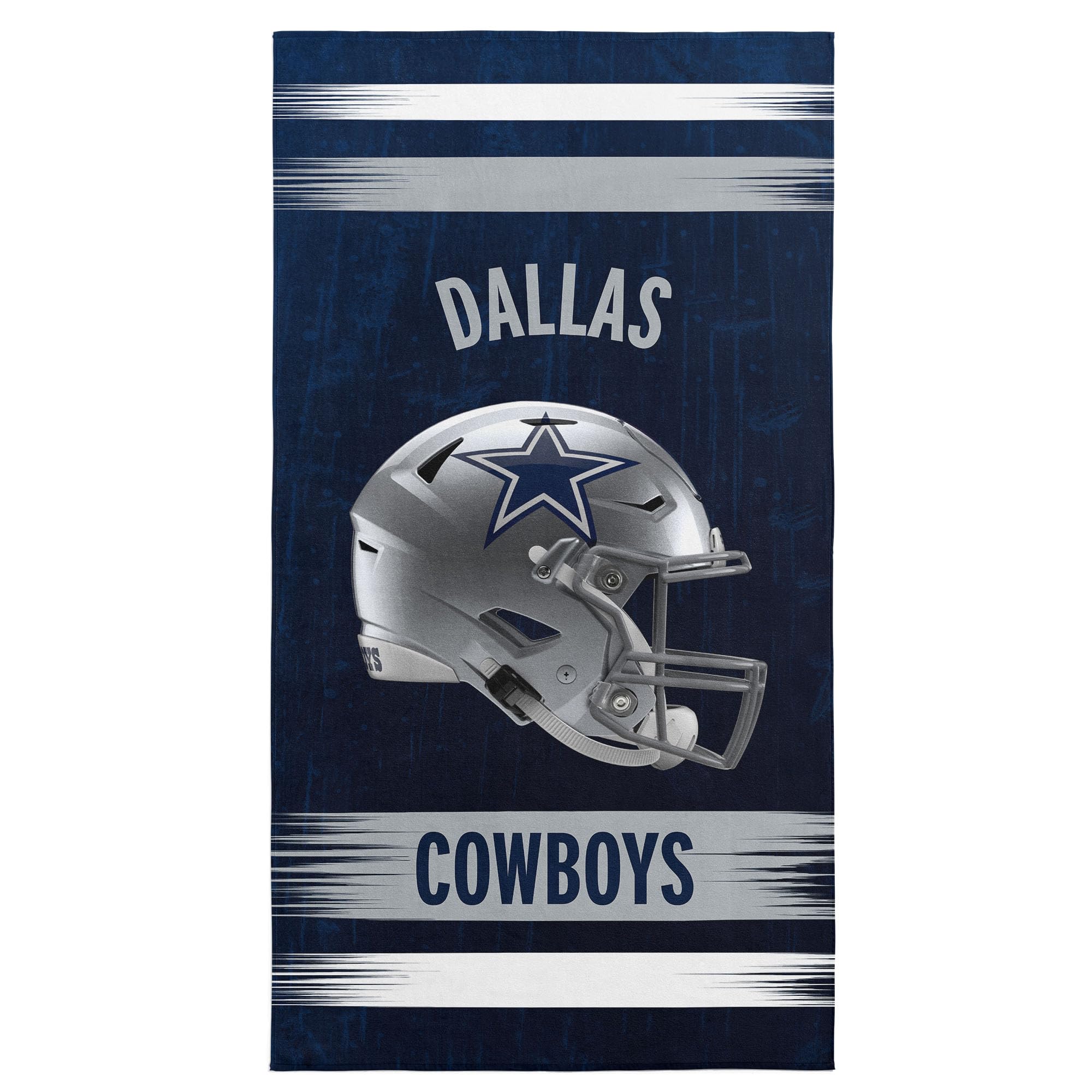 Northwest NFL Dallas Cowboys Microfiber Beach Towel, 30 x 60 Inches – Quick Dry, Sand Resistant, Lightweight, Highly Absorbent, Blitz Design