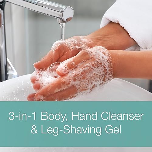 Miniatura 6 de Neutrogena Rainbath Gel de ducha y baño refrescante y limpiador, gel hidratante diario y de afeitado para piel suave, paquete de dos que incluye