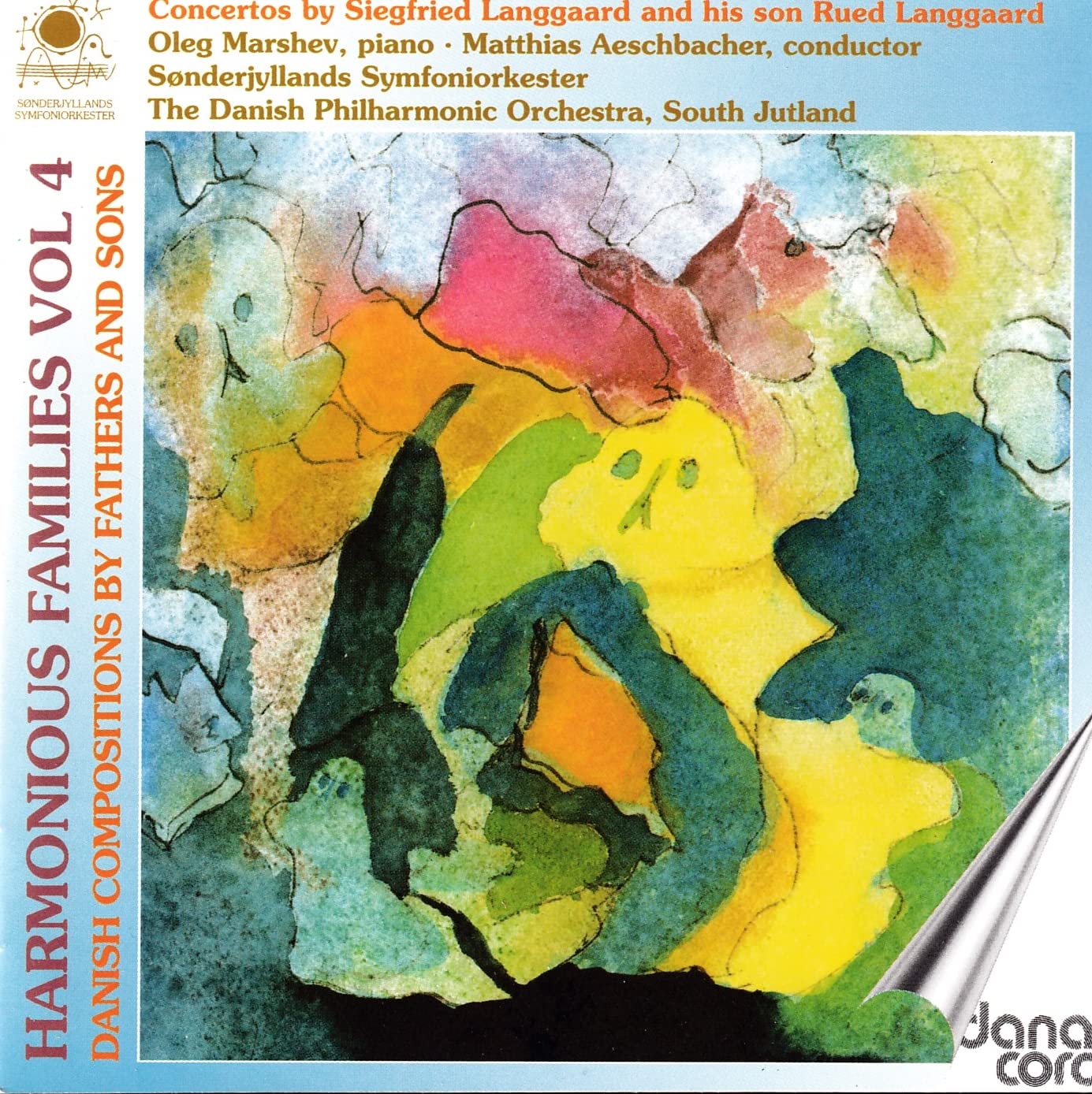 Langgaard: Harmonious Families, Vol.4