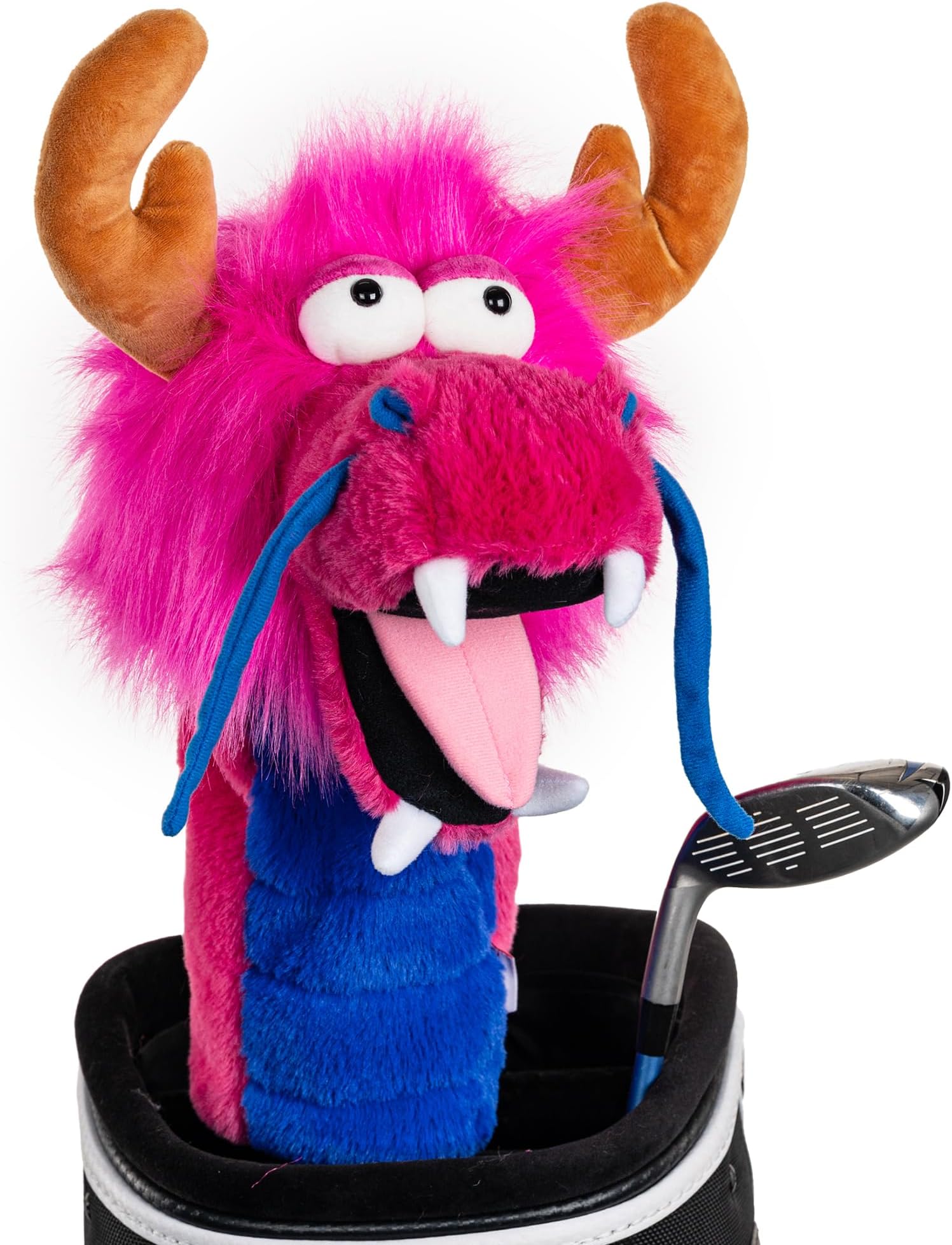 Daphne's Headcovers Pink Dragon Driver, Multi-Coloured, One-Size