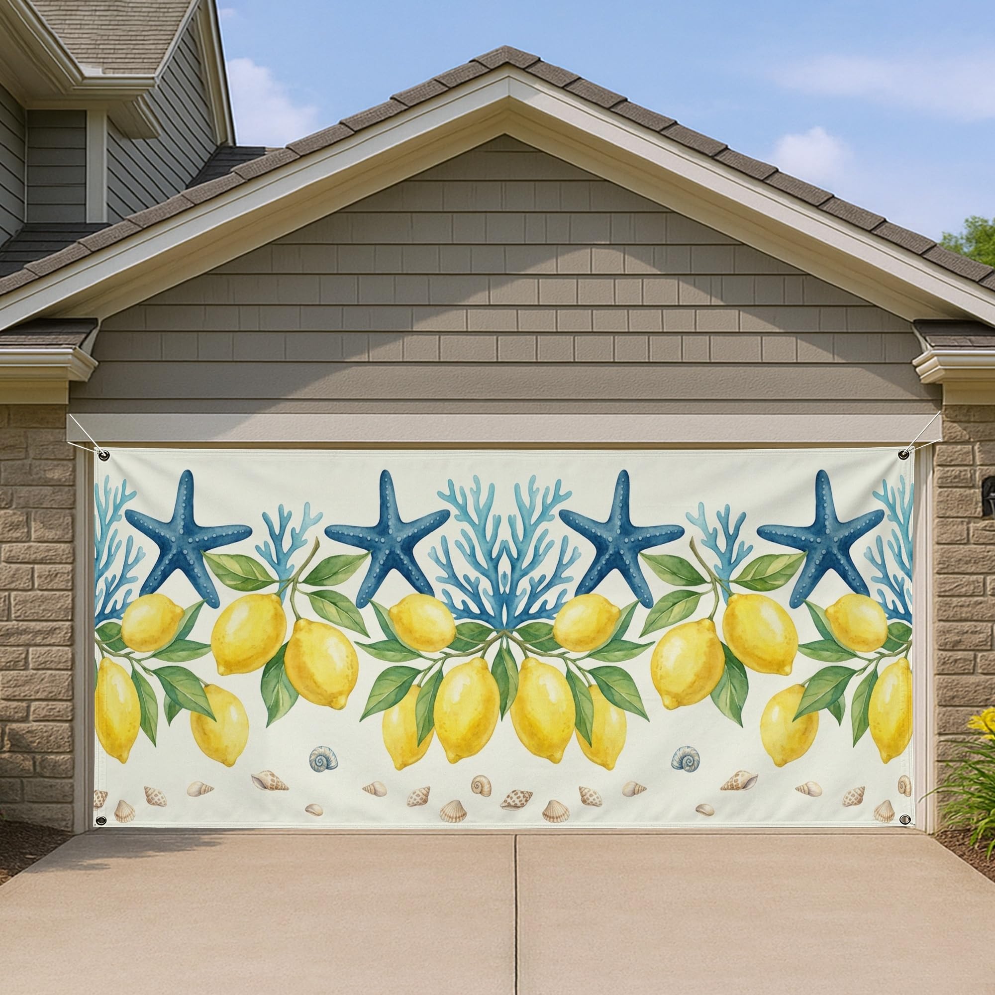 Décoration de garage étoile de mer pour une ambiance plage et été