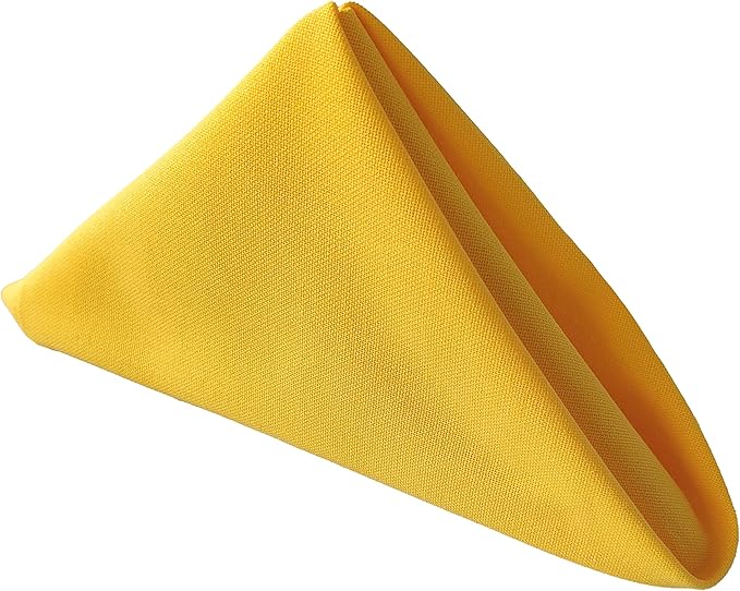 AVKA Studio 100 Cotton Napkins Golden Yellow Cloth