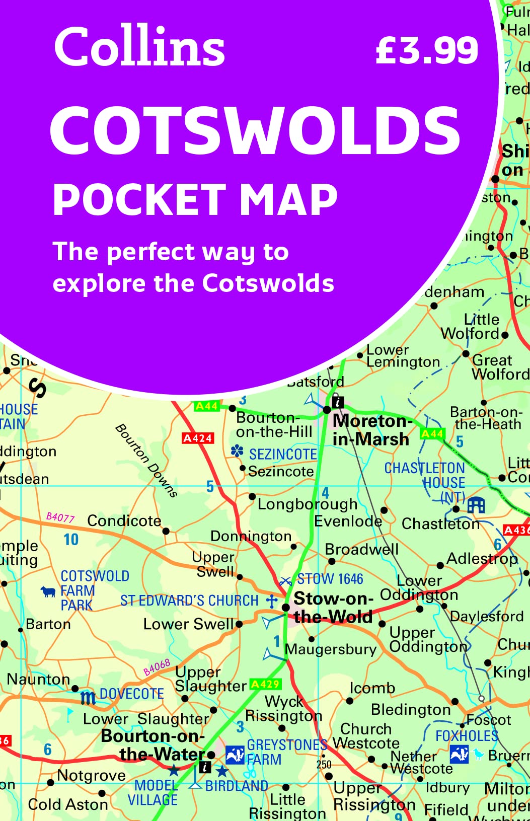 Cotswolds Pocket Map: The perfect way to explore the Cotswolds