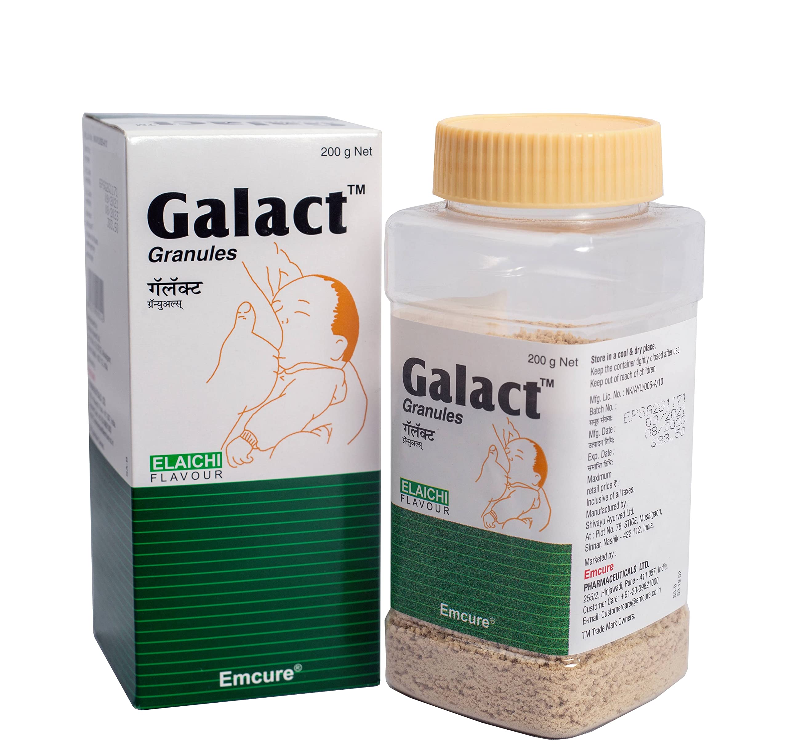 Buy Emcure Galact Granules Breast Feeding Supplement Increase Milk