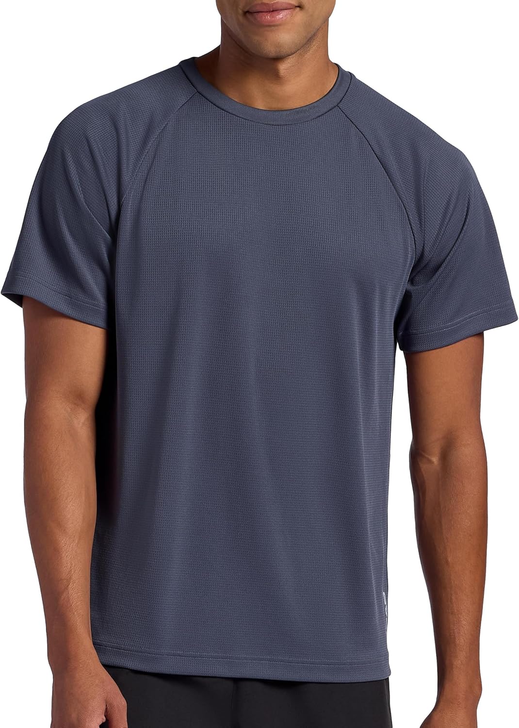 Head Mens Flex Raglan Crewneck T-Shirt, Standard Fit, Lightweight and Breathable Grid Mesh