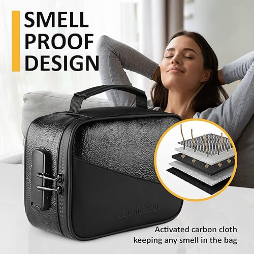 Miniatura 9 de Bag with Combination Lock Medicine Lock Bag Oxford Cloth PVC