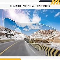 Vista 4 de Lentes de repuesto de espejo polarizado prémium para gafas de sol Oakley Radar PathRadar Path Asian Fit (AF) - Espejo bronce