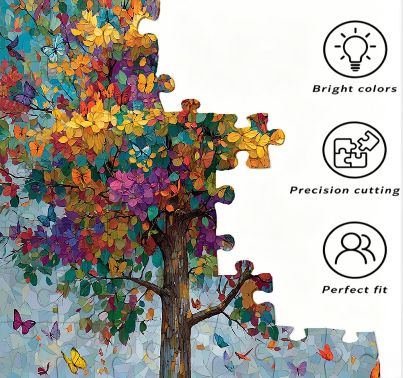 Puzzle 1000 elementów dla dorosłych, marzenia o drzewie, puzzle, wyzwanie rodzinne, do zabawy, rękodzieło, puzzle zręcznościowe dla dorosłych, wyzwanie dla przyjaciół, R2KH813