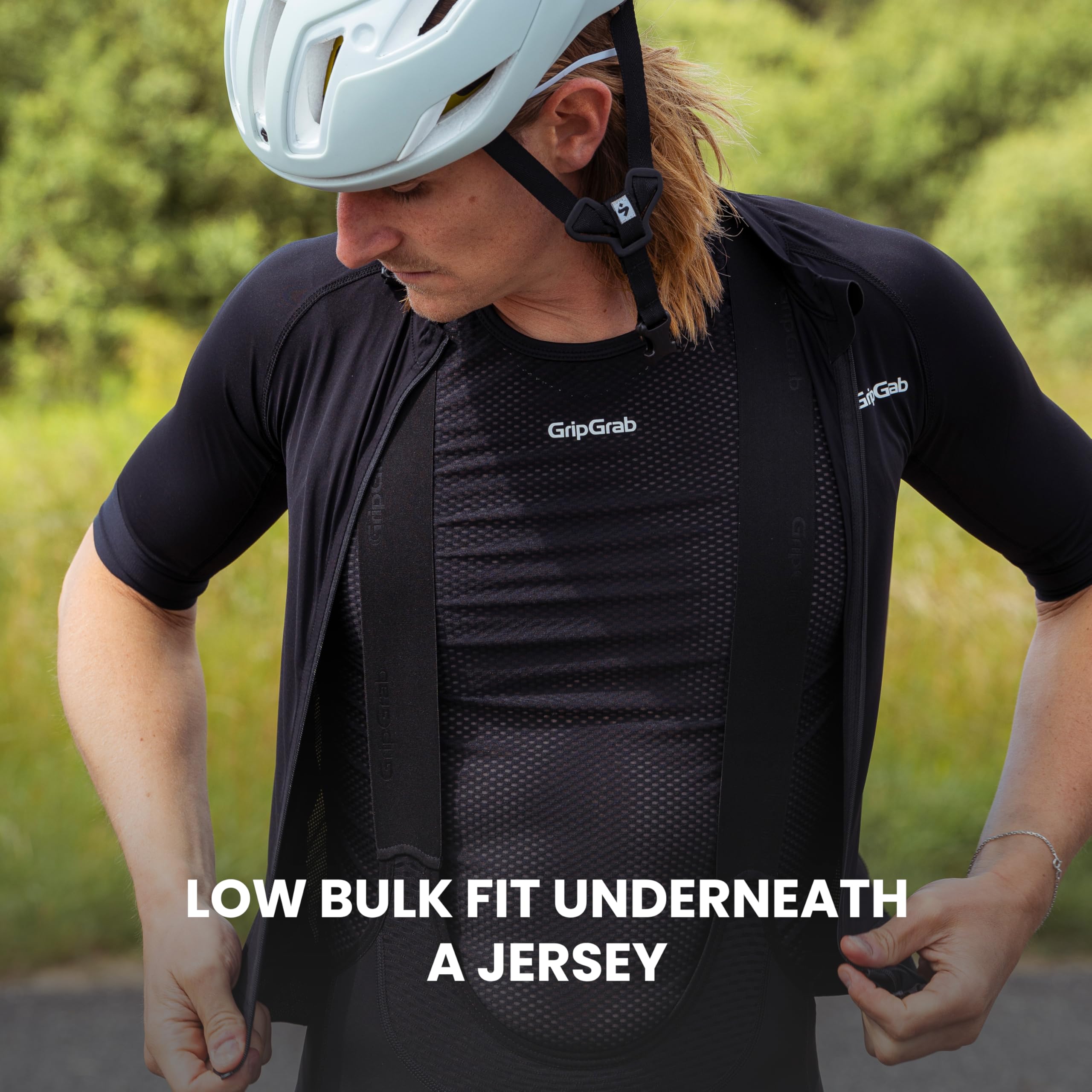 GripGrab Warstwy bazowe Uniseks Gripgrab Ultralight 1er und 3er Pack Cool Mesh Sommer Fahrrad Unterhemd (1 w zestawie)