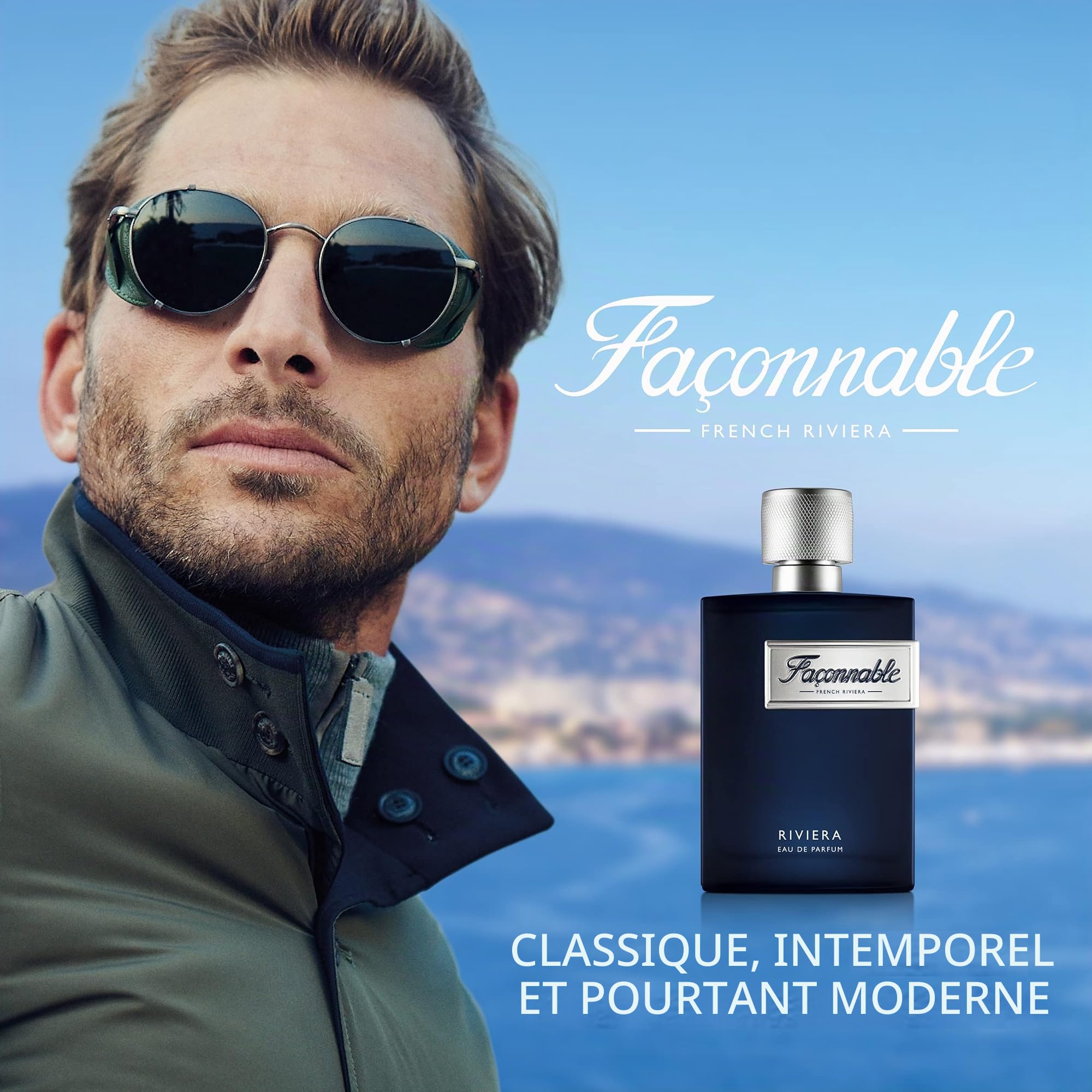 Façonnable - Riviera 90ml - Eau de Parfum Homme - Senteur Boisée & Aromatique