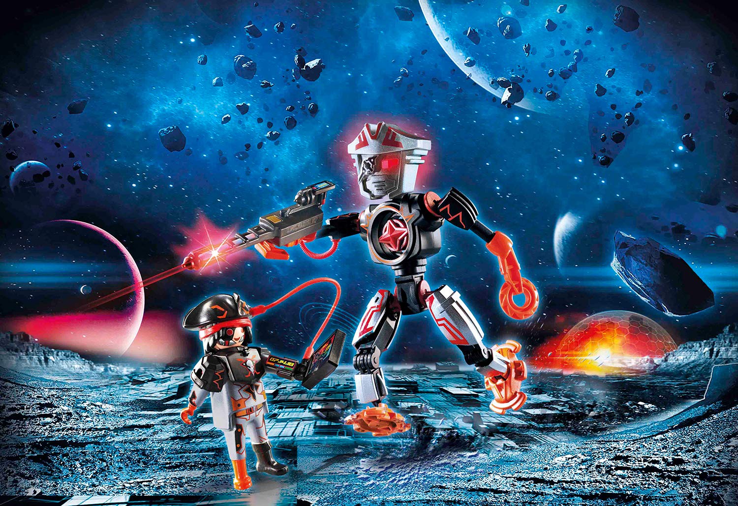 Playmobil Robot et Pirate de l'espace