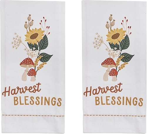 Miniatura 8 de Split P Toalla de cocina de calabaza retro Blanco,Gather Set of 2,Blanquecino,3-Blanco,2-Blanquecino,Juego de 2 Happy Turkey Day,Harvest Set of