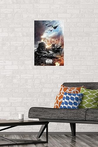 Miniatura 2 de Trends International Star Wars Rogue One - Póster de pared de trinchera, 14.725 x 22.375 pulgadas, versión premium sin marco