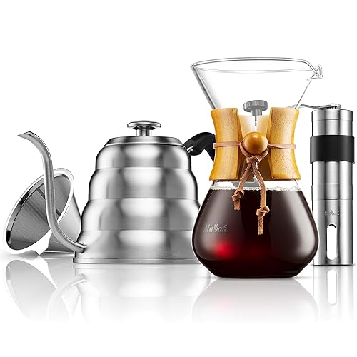 MITBAK Pour Over Coffee Maker Set | Kit Includes 40