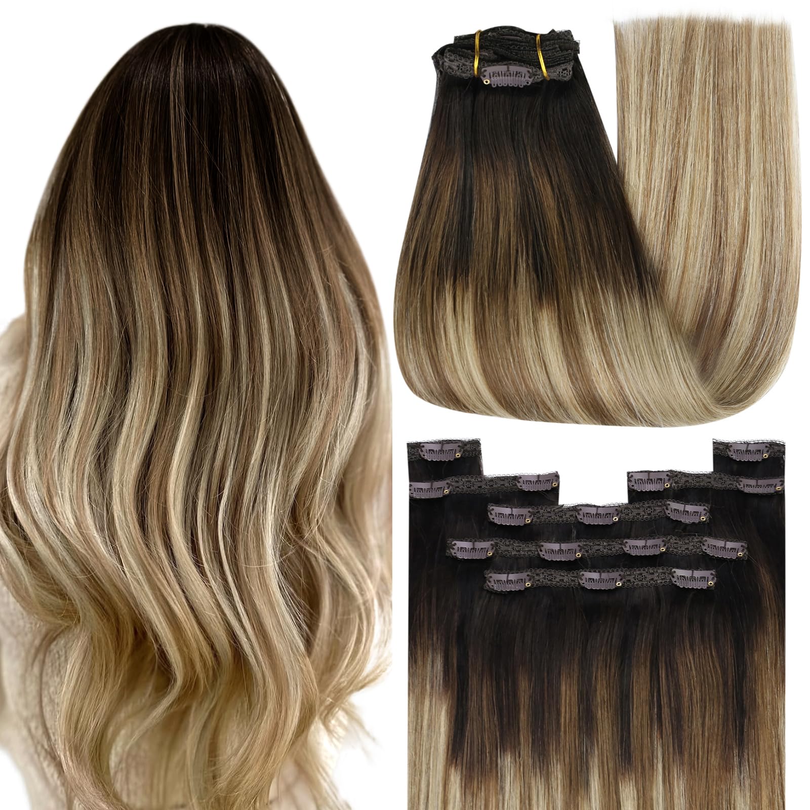YoungSee Tape Hair Extensions Platinum Blonde 16In Tape in Hair Extensions Real Human Hair for Women 20pcs 50g Easy to Wear Hair Tape-in Extensions Blonde — view 30
