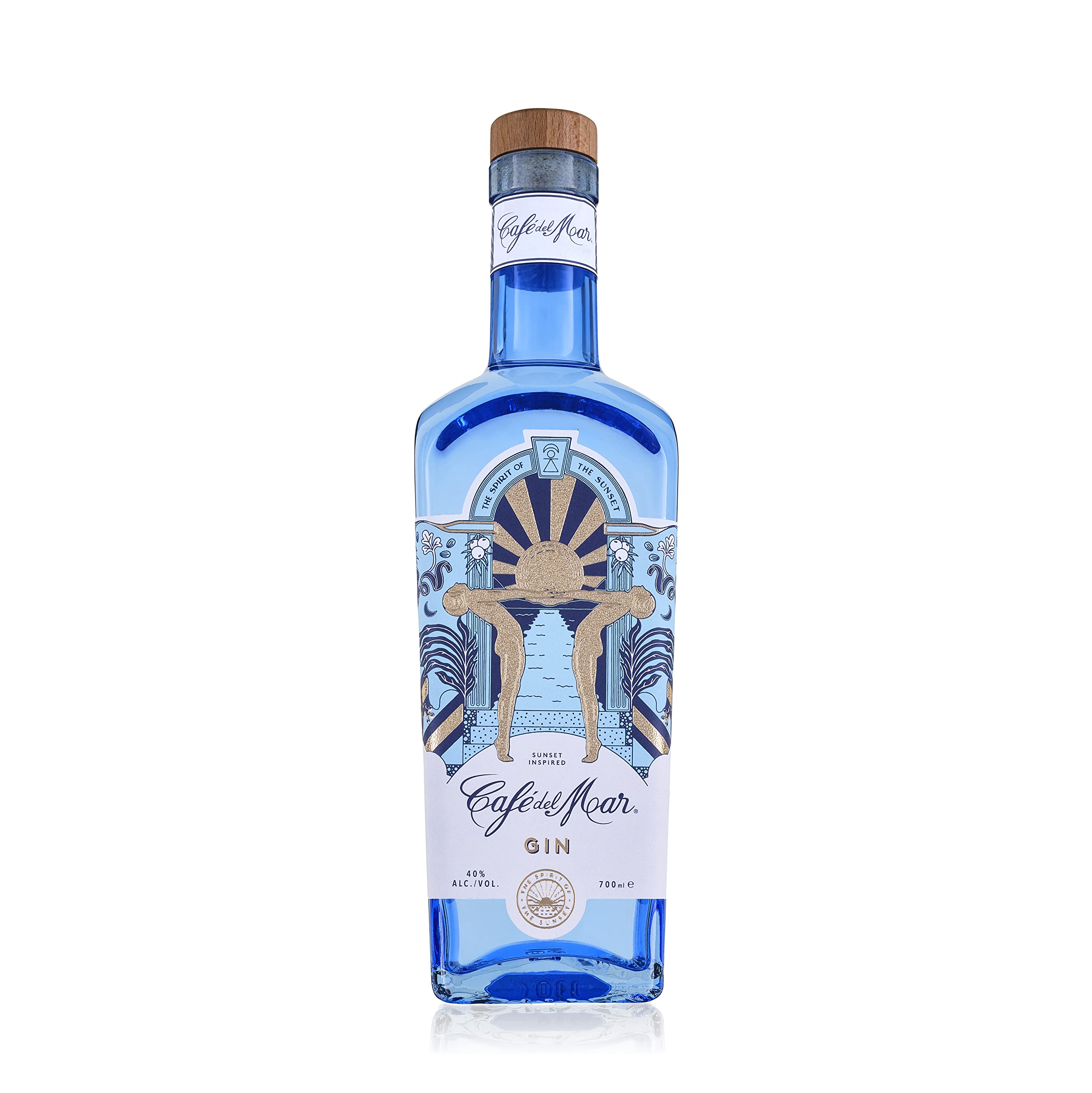 The Spirit of the Sunset Gin by Café Del Mar - Premium Sunset Inspired |Gin 70cl - 40% | Relive the taste of Café Del Mar IBIZA