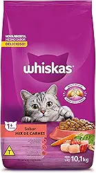 whiskas Ração Whiskas Para Gatos Adultos Mix De Carnes 10 1 Kg