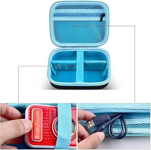 Miniatura 3 de Funda para cámara infantil VTech KidiZoom Creator Cam HD  para cámaras de impresión instantánea digital KODAK Printomatic juguetes, bolsa