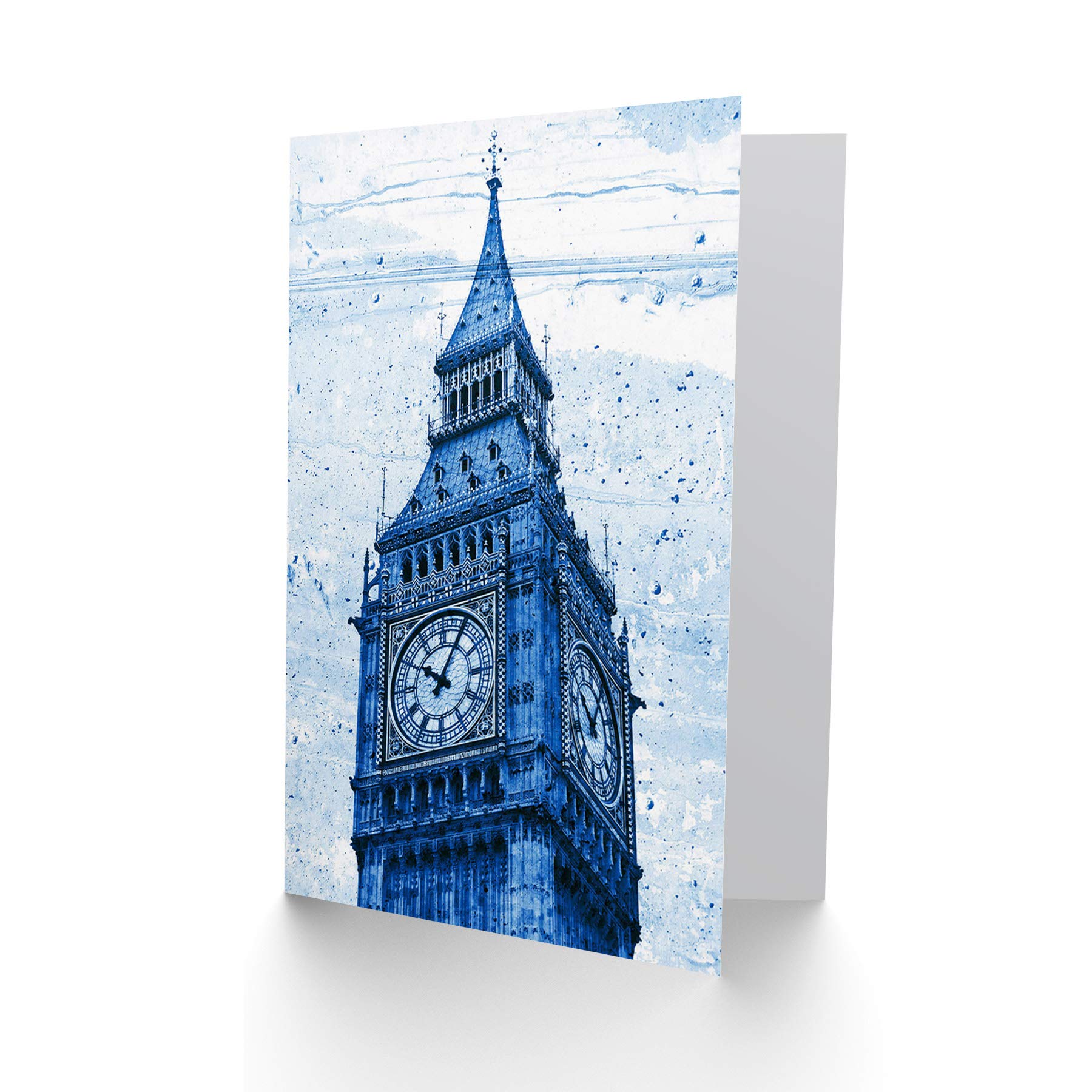 Carte De Vœux Vierge, Grise (insertion) – Vintage Sepia