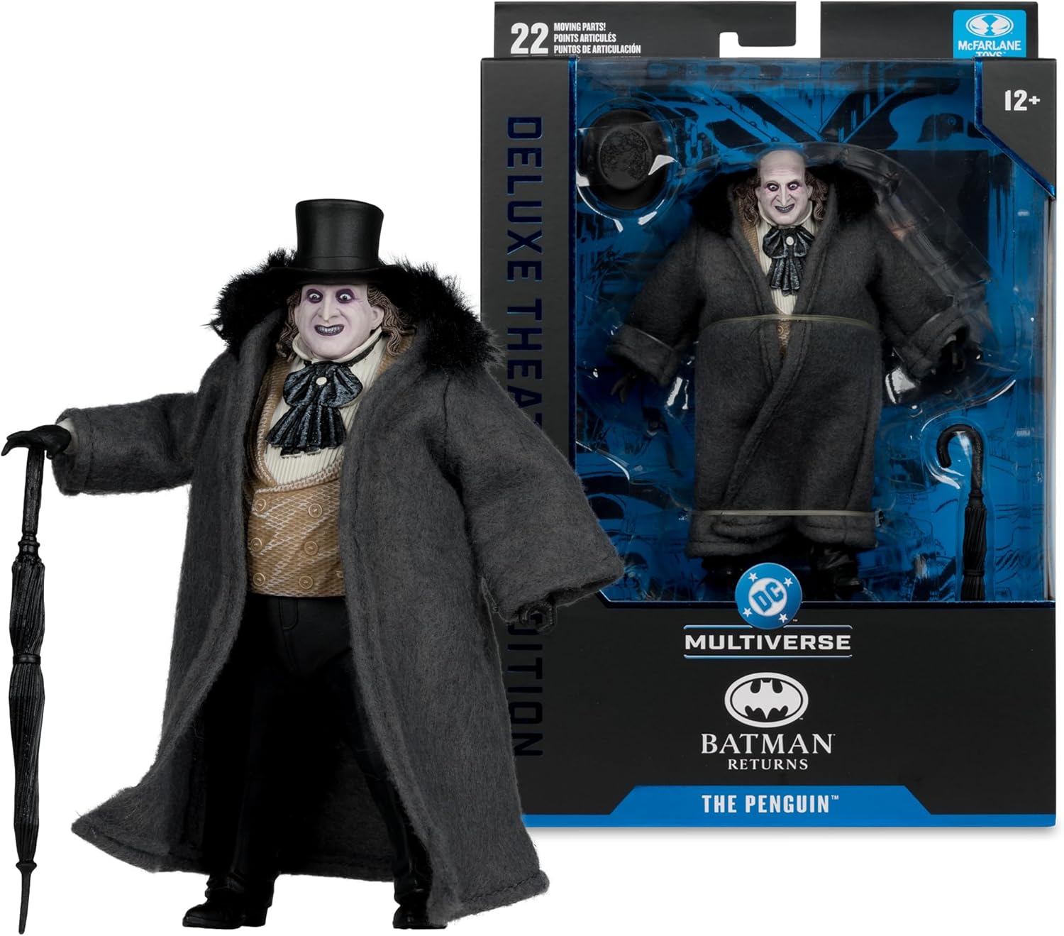McFarlane Toys-DC Multiverse The Penguin (Batman Returns) 7in Action Figure (Deluxe Theatrical Edition)