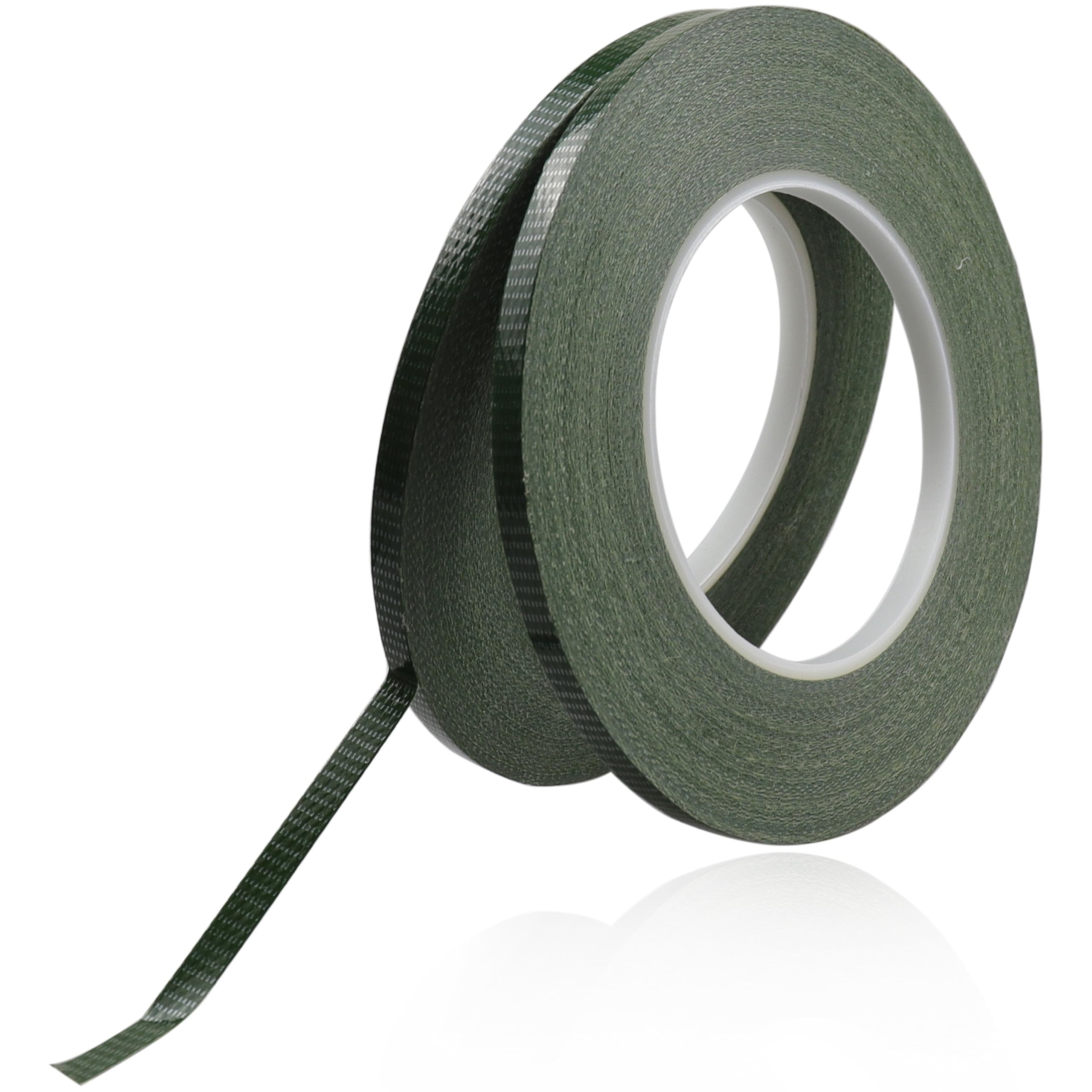 2 Pieces Green Floral Strong Tape 1/4" Wide Flower Stem Wrap Tapes Waterproof Multipurpose Tape for Wedding Tying Fresh Bouquets and-image-15