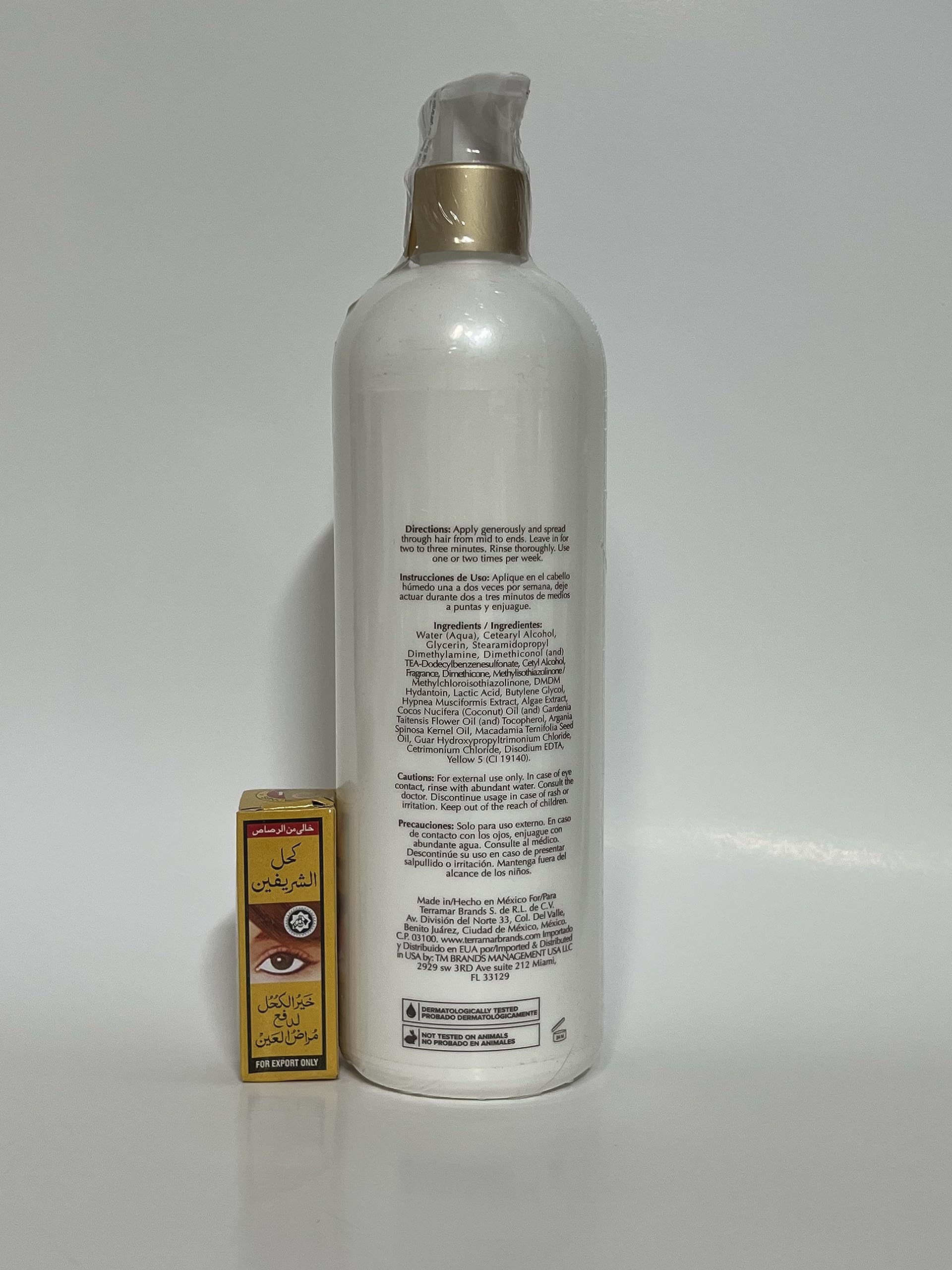 TERRAMAR Intensive Hair Mask Treatment 500g / 17.64oz with Moroccan soap