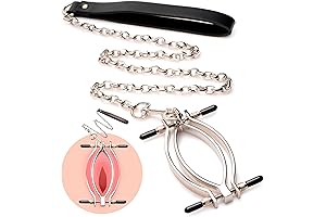 Master Series Pussy Tugger: Unleash Intense Pleasure with Adjustable Labia Clamps