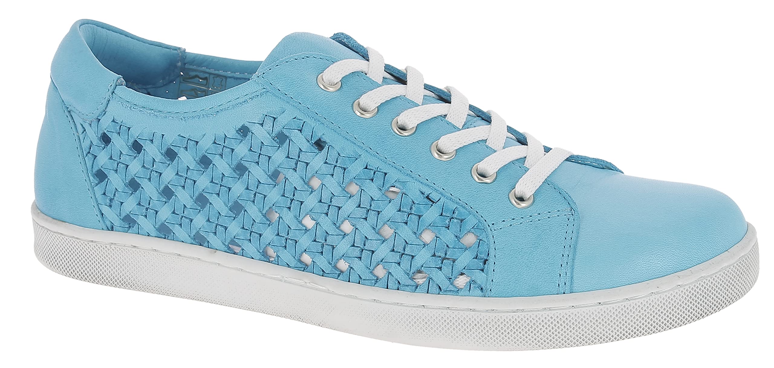 Andrea Conti Women's Trainers, Turquoise, 6.5 UK