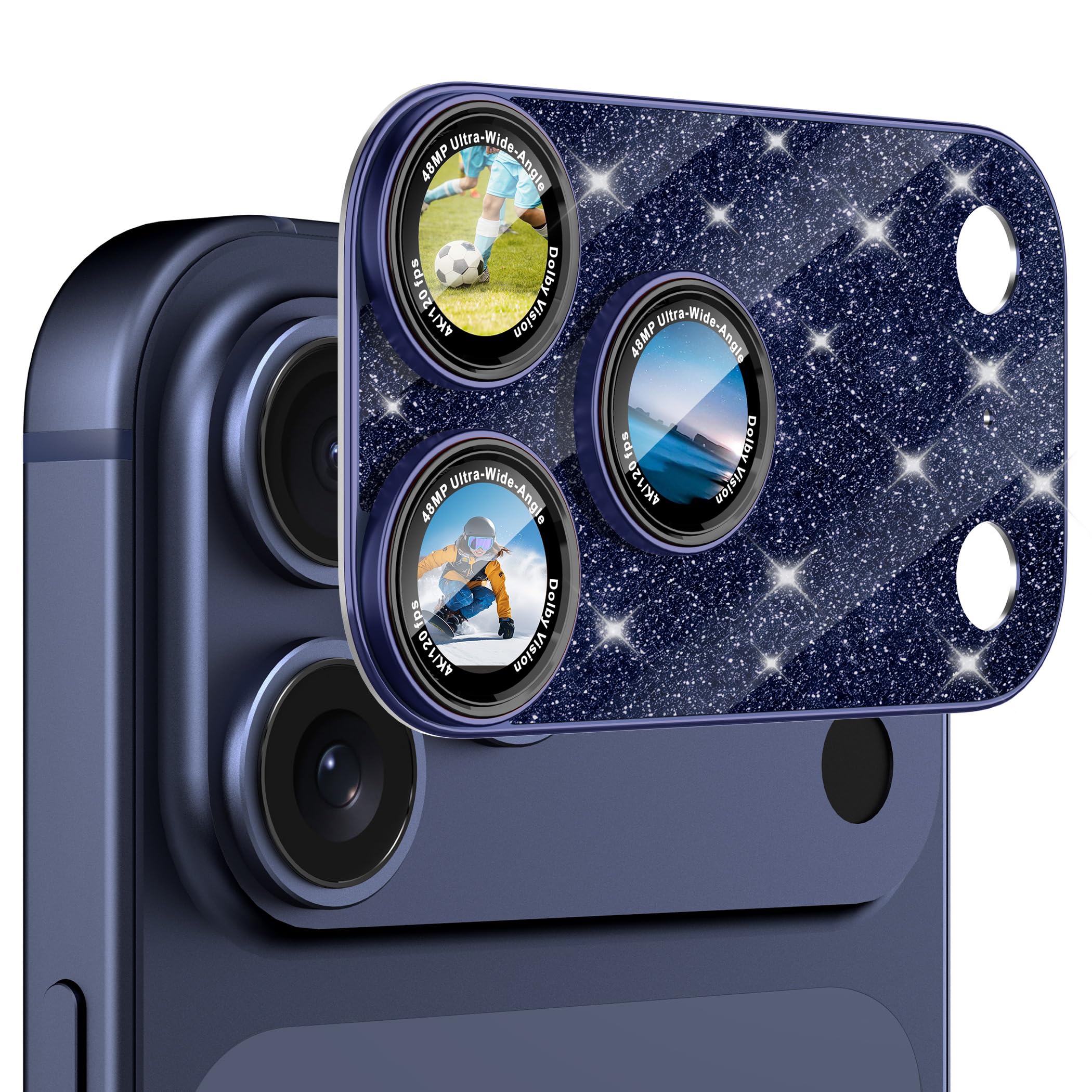 CACOE Metal Camera Lens Protector for iPhone 17 Pro