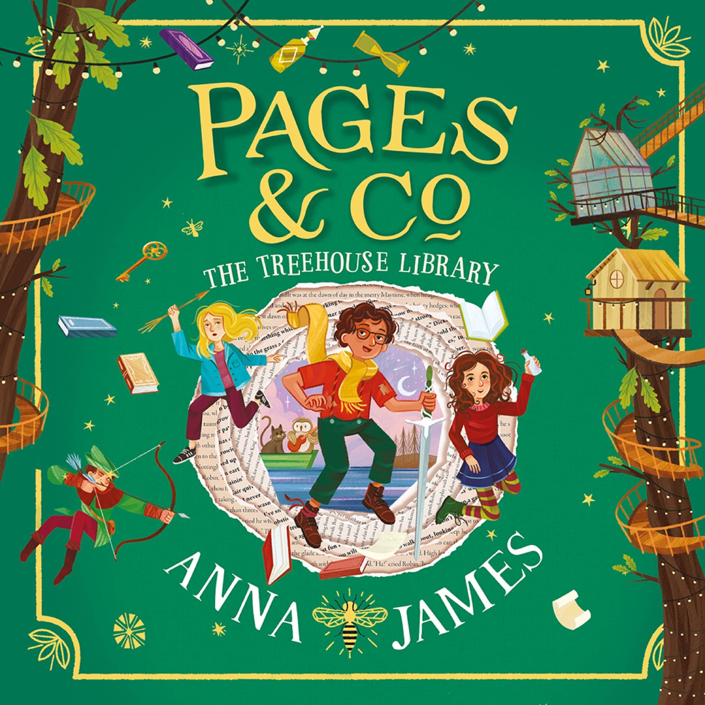 Cover art for Pages &amp; Co.: The Treehouse Library