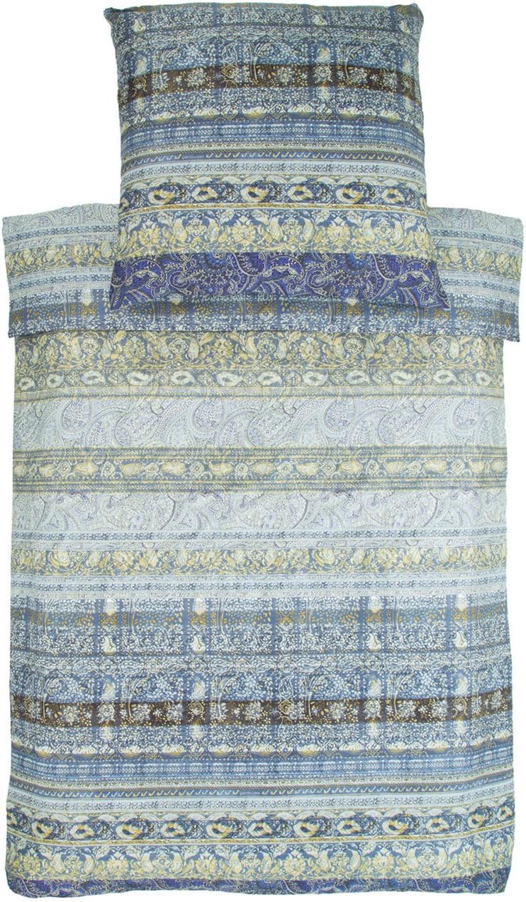 Bassetti 9284962 Pierma Rini V3 Satin Bed Linen, Multi-Colour, 200 x 200 x 0.5 cm