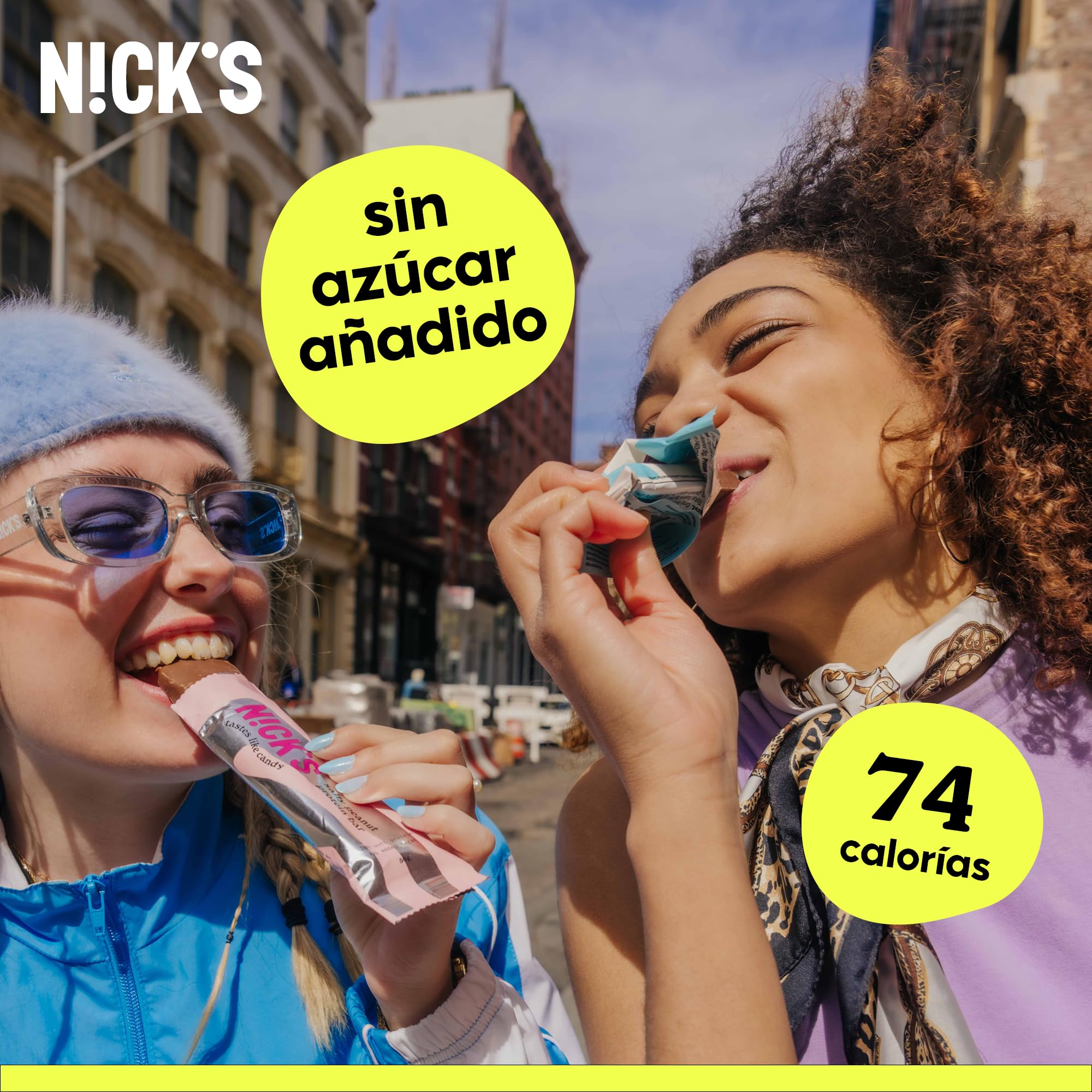 NICKS Peanut Butter Cups, Bombones de Mantequilla de Cacahuete y Chocolate Sin Azúcar, Bajos en Carbohidratos (1,8 Net Carbs), Sin Gluten, Sin Aceite de Palma, Snacks Saludables Keto 12x30g (2x1)