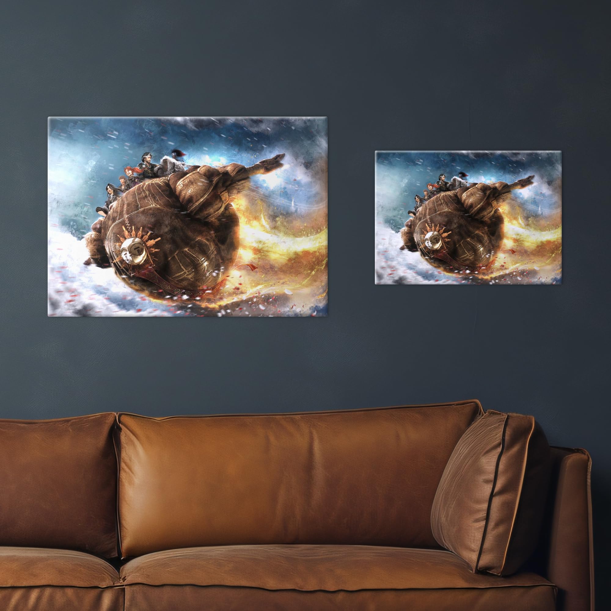 Displate Officiel Clair Obscur: Expedition 33 Poster - Flying on Esquie - Métallique Fixation Magnétique Licence Officielle Image Affiche de Haute Qualité 67.5 cm x 48 cm