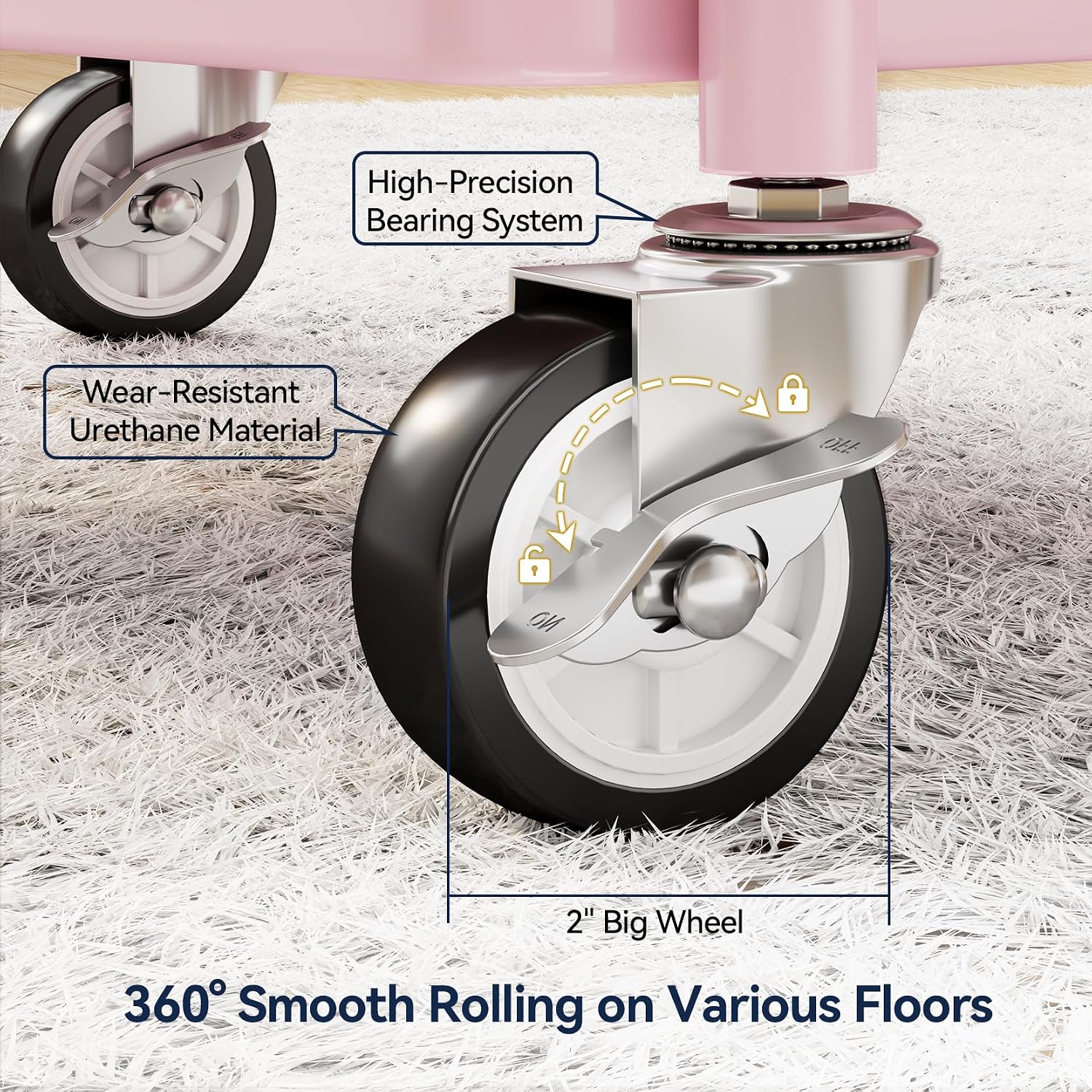 Enhanced Mobility Casters