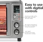 Hamilton Beach Sure-Crisp 6-in-1 XL Air Four à frites avec portes, 6-Slice Capacité, convient 12 Pizza de pouce, Air Fry, Bake, Broil, Toast, Réchauffage rapide, Acier inoxydable (31191)