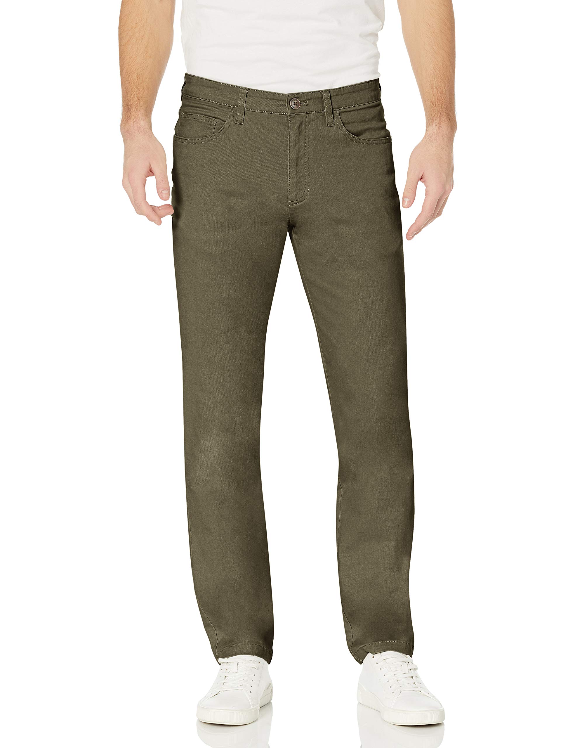 Amazon Essentials Herren 5-Pocket-Chinohose, Komfortabler Stretch, Schmale Passform (Früher Goodthreads)