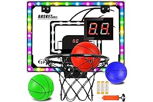 Pro Hoops Over-the-Door Basketball Set with LED