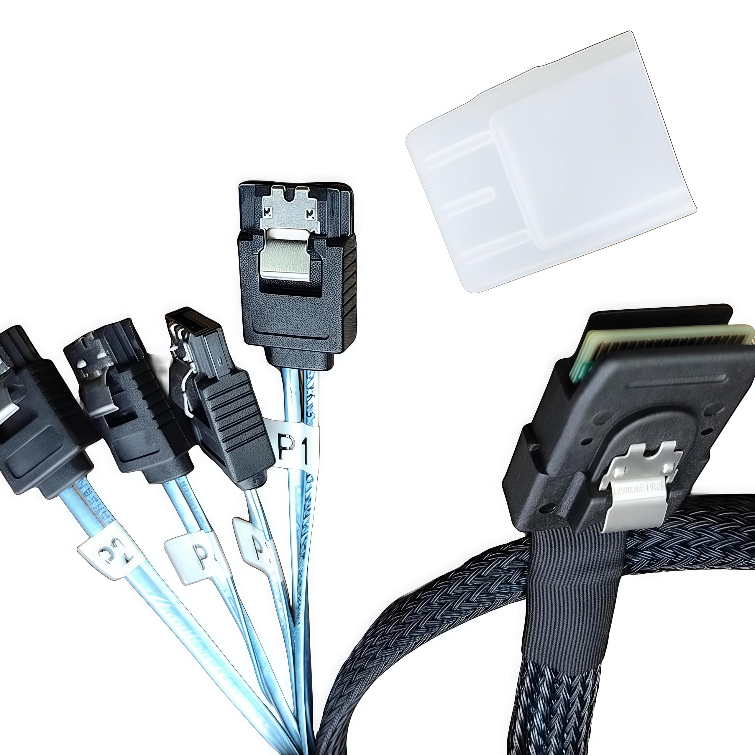 Amazon.com: LANPAN SFF-8087 to 4X SATA Forward Breakout Cable 0.5m