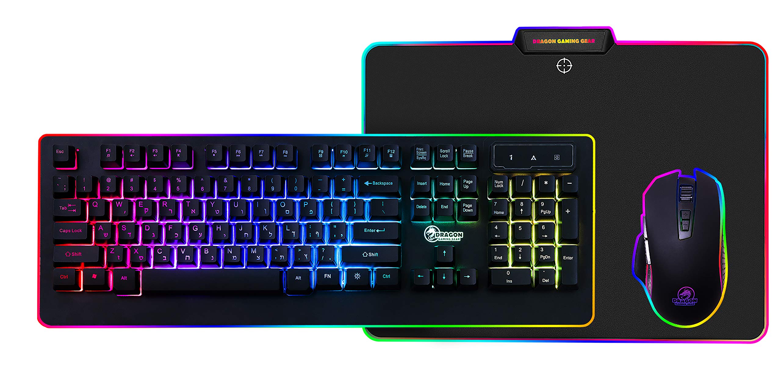 Buy Dragon Gaming Gear Pro PC Gaming Pack, 3 in 1 Professional Gamer