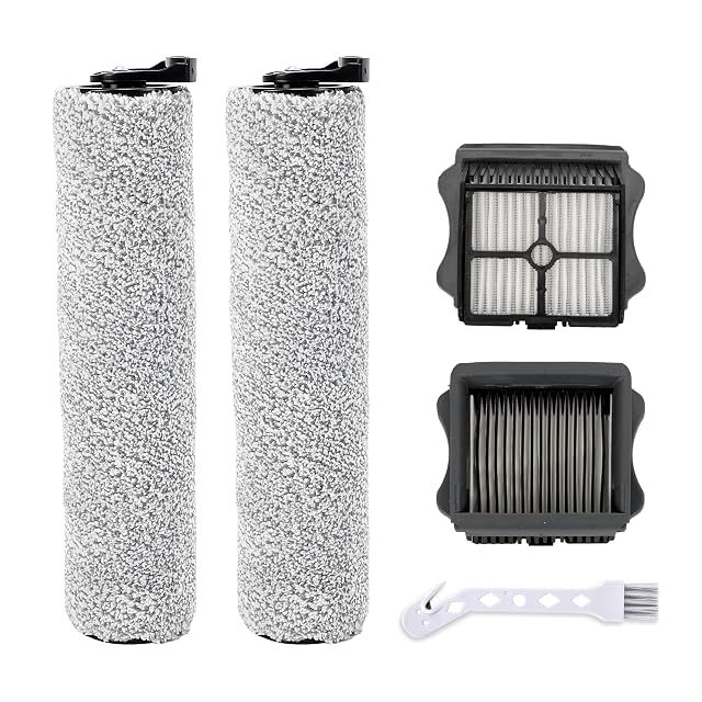 iFloor 3 Filter and Roller Brush Replacement for Tineco iFloor 3 and Floor One S3 Cordless Wet Dry