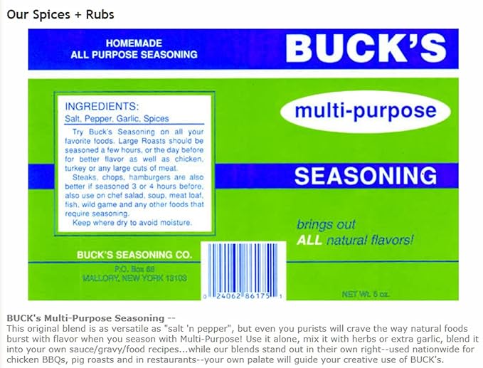 Sazonador Multiuso BUCK's Original (5 oz) miniatura 2