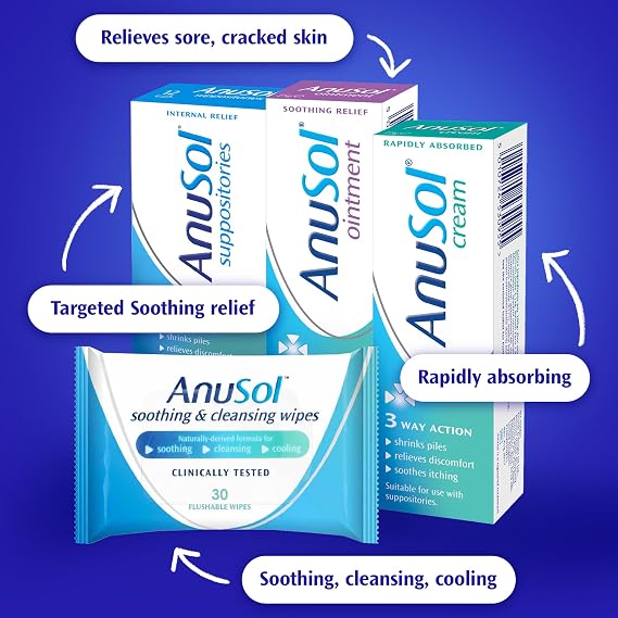 Anusol Haemorrhoids (Piles) Treatment Cream - 43g