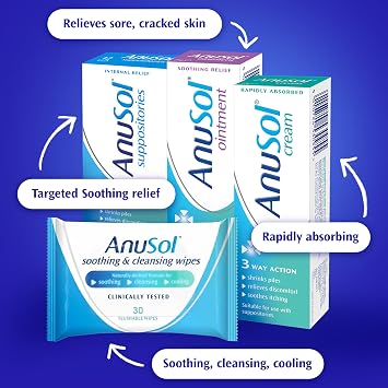 Anusol Haemorrhoids (Piles) Treatment Cream - 43g